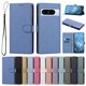 thumbnail image 1 of Funda Cartera de PU para Google Pixel 8 Pro con Tarjetas, Azul, 1 of 6