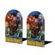 thumbnail image 1 of Fraggle Rock Sujetalibros decorativos temáticos, tope para estantería con base antideslizante, uso dual para hogar y oficina - 2 piezas, 1 of 6