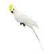thumbnail image 5 of Simulación De Estatua De Loro, Recuerdo De Fiesta Para Patio, Césped, Hogar, árbol De Pared, Blanco Y Amarillo, 5 of 5