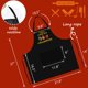 thumbnail image 2 of Delantal Syhood Chili Cook off, tela de PVC negra, 70 x 35 cm, 2 of 7