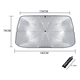 thumbnail image 2 of Quitasol Parasol Parabrisas de Auto Tipo Sombrilla Cubre Sol, 2 of 3