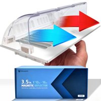 Hmmagnets - Deflector Magnético De Aire Y Calor Para Ventilación, Paquete De 4 Imanes Hm