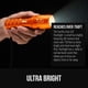 thumbnail image 3 of Linterna Táctica LED GORILLA GRIP Naranja con Zoom Ajustable, 3 of 9
