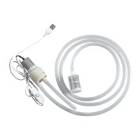 Bothyi - Bomba De Autodización De Sifón Eléctrico Con Bomba De Transferencia De Vino De Manguera Para Una Manguera De 2 M