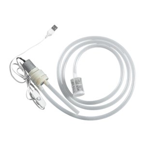 Bothyi - Bomba De Autodización De Sifón Eléctrico Con Bomba De Transferencia De Vino De Manguera Para Una Manguera De 2 M