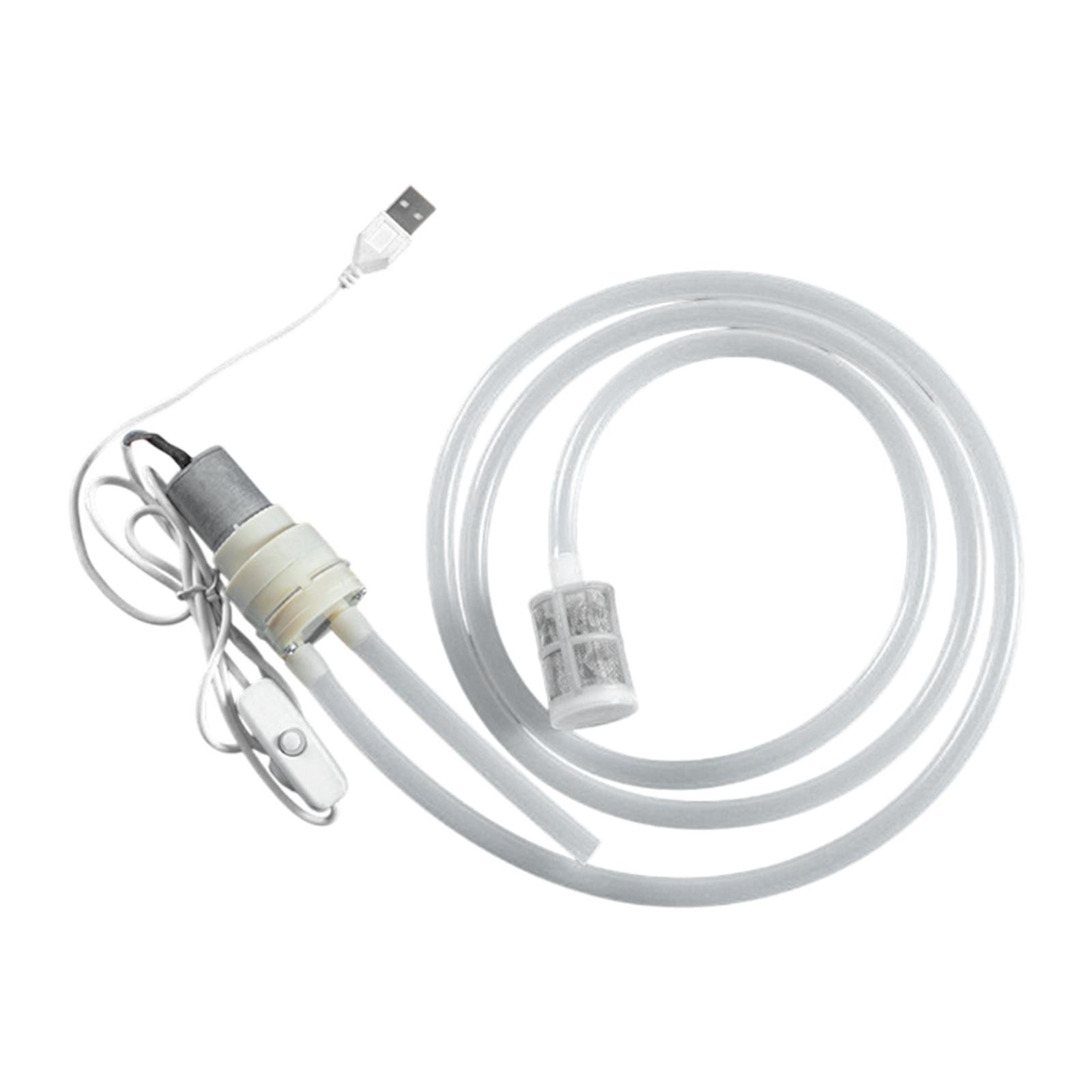 Bothyi - Bomba De Autodización De Sifón Eléctrico Con Bomba De Transferencia De Vino De Manguera Para Una Manguera De 2 M