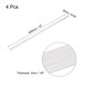thumbnail image 2 of Uxcell 4 Pcs Barra Plana de Aluminio Cuadrada, 1/16" (3mm) de Espesor x 5/16" (8mm) de Ancho x 12" (305mm) de Largo Placa Plana de Aluminio 6061, 2 of 6