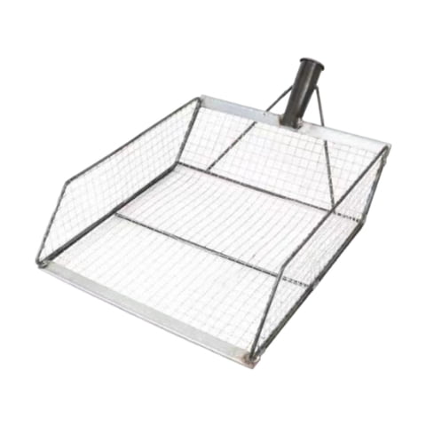 Ioensy - Pala Para Tierra Con Fugas Pala Tamizadora De Malla Pala Tamizadora De Tierra Pala Para Tierra Con Forma De Reloj De Arena