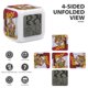 thumbnail image 3 of Don Gato theme 7 colors Alarm Clock Digital LED Alarm Clock Gifts for kids friends family, 3 of 6