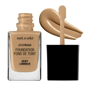 Base De Maquillaje Wet N Wild Photo Focus Dewy Liquid Amber Beige
