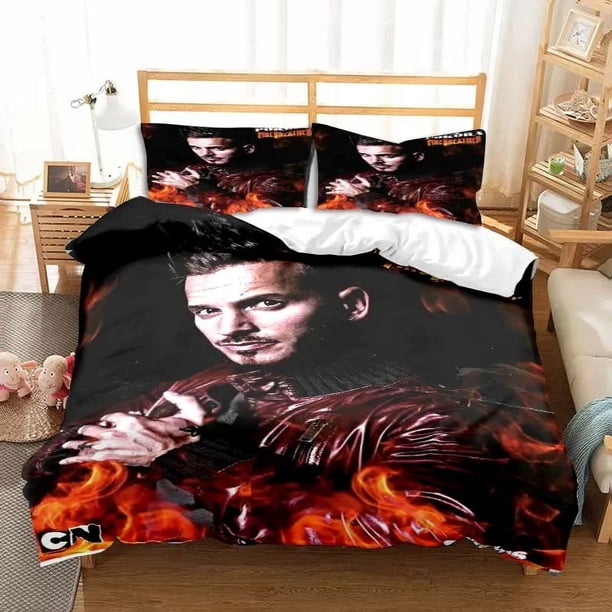 Matt M. Pokora Bedding Set Double Duvet Cover Comforter Pillowcase Boys Girls Adults Bedroom Bed Sheets