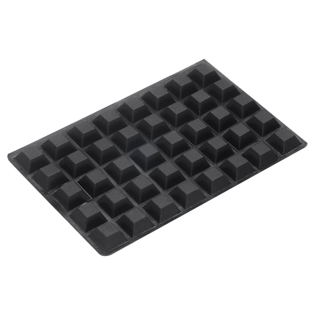 40 Paquete de Topes de Goma Transparentes, Pies de Goma para Tablas de Cortar - Topes de Vidrio de 0.13" de Grosor