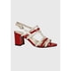thumbnail image 2 of Sandalia Cuero Manuela Rojo, 2 of 5