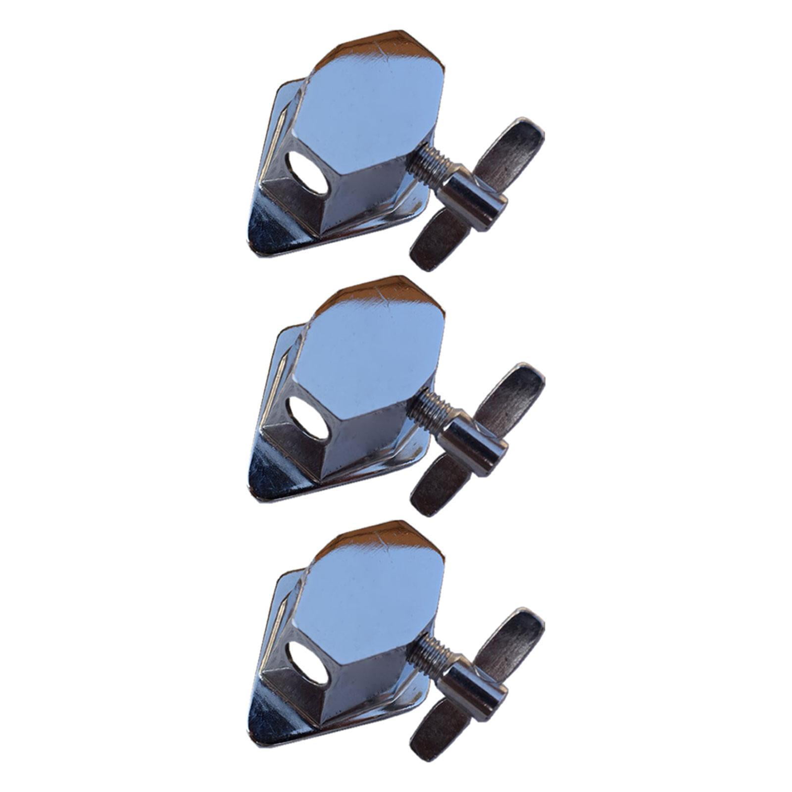 Magideal - Soporte Para Patas De Tambor Tom De Piso De 3 Piezas, Práctico Y Fácil De Instalar, Reemplazo Para Instrumentos De Percusión, Juego De Tambor Tom