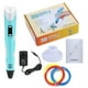 thumbnail image 5 of Lapiz impresora 3D ABS 3D PEN-2 RP100B LCD 1,75 mm - Azul + Set filamentos 200m, 5 of 5