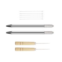 Magideal - Herramienta Para Enraizar El Cabello De Muñecas, Suministro De Herramientas Para El Cabello, Kit Para Hacer Cabello De Muñecas, Accesorios Para Pelucas, Estilo A