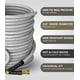 thumbnail image 2 of Manguera para hidrolavadora NAVOHEVEN 30 m 4800 PSI resistente a dobleces, 2 of 9