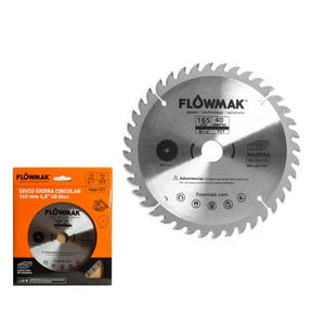 Disco Para Sierra Circular 6.5"" 40 Dientes Flowmak