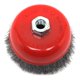 thumbnail image 2 of Cepillo tipo copa Forney 13 cm 5/8-11 con rosca de acero al carbono 0,014, 2 of 3