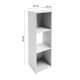 thumbnail image 4 of Repisa Torre 208 Blanca, 4 of 4