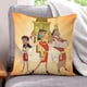 thumbnail image 1 of La Nueva Escuela del Emperador Fundas de almohada de terciopelo con tema, regalos de funda de almohada, decoración para el hogar, cojín de lanzar, regalo de cumpleaños para fans y parejas.66*66cm., 1 of 6