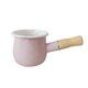 thumbnail image 1 of Cazo de leche FYUEROPA 500 ml rosa con mango de madera, 1 of 3