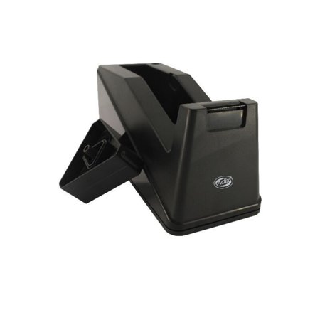 Dispensador Cinta Adhesiva Grande Negro