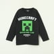 thumbnail image 1 of Polera Manga Larga Minecraft Adventure Club con Creeper - Niños 4-12 Años, 1 of 4
