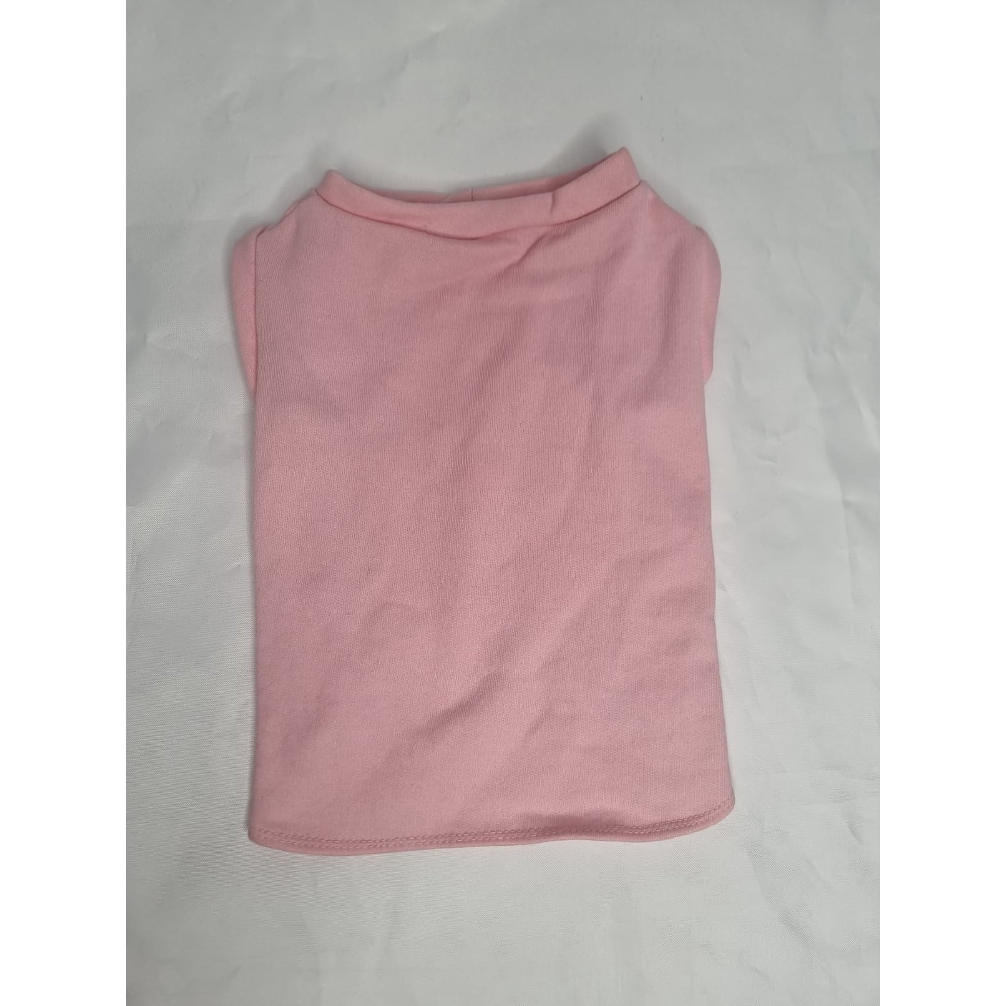 Polerón mascota rosa talla M corto