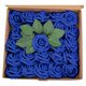 thumbnail image 5 of PE Espuma Rosa Flores Día De San Valentín Decoración Dama De Honor Ramo Accesorios Azul Oscuro, 5 of 5