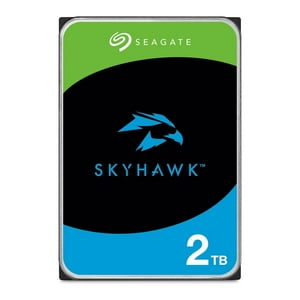 Disco Duro Interno Seagate Skyhawk 2Tb 3.5 Plateado Talla Única