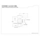 thumbnail image 3 of Válvula de cuarto de vuelta Elements of Design CC53305DL Bronce, 3 of 3