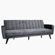 thumbnail image 2 of Sofá Futon Daniels 3 Cuerpos Sin Capitone Gris, 2 of 7