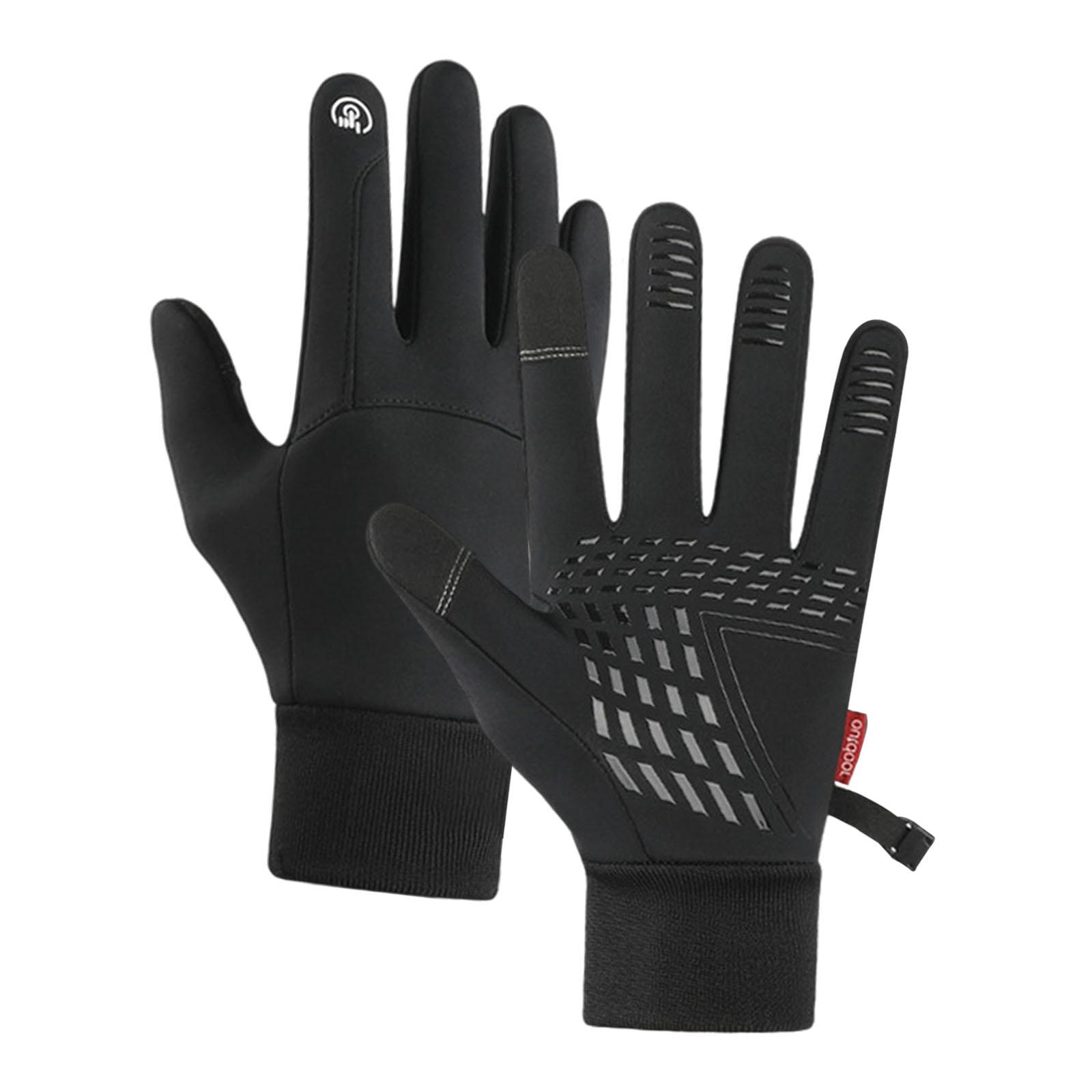 Magideal - Guantes Cálidos De Invierno, Guantes Térmicos Antideslizantes Para Trabajar, Conducir Y Hacer Senderismo Al Aire Libre Sg