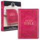 thumbnail image 1 of Bible Christian Art Gifts KJV Santa Biblia, tamaño estándar, rosa, 1 of 7