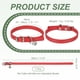 thumbnail image 2 of Collar para Perro Uxcell con Campana Hebilla Ajustable Cuero PU Collares para Perros 12" Rojo, 2 of 7
