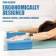 thumbnail image 4 of Bloques de yoga Septo de espuma de 9 x 15 x 23 cm, 2 unidades, para pilates y estiramientos, 4 of 7