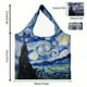 thumbnail image 2 of Museum Van Gogh Famous Painting Series Shopping Bag Folding Picture Scroll Bag, 2 of 3