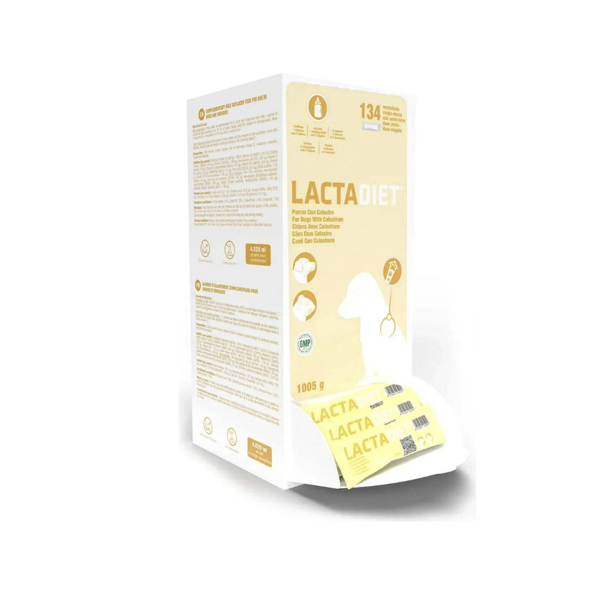 Pharmadiet - X6 Sachet De Leche Lactadiet Perros Con Calostro 7.5g C/u