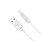 thumbnail image 1 of Cable Hoco X1 Rapid USB A Lightning 1M Blanco, 1 of 3