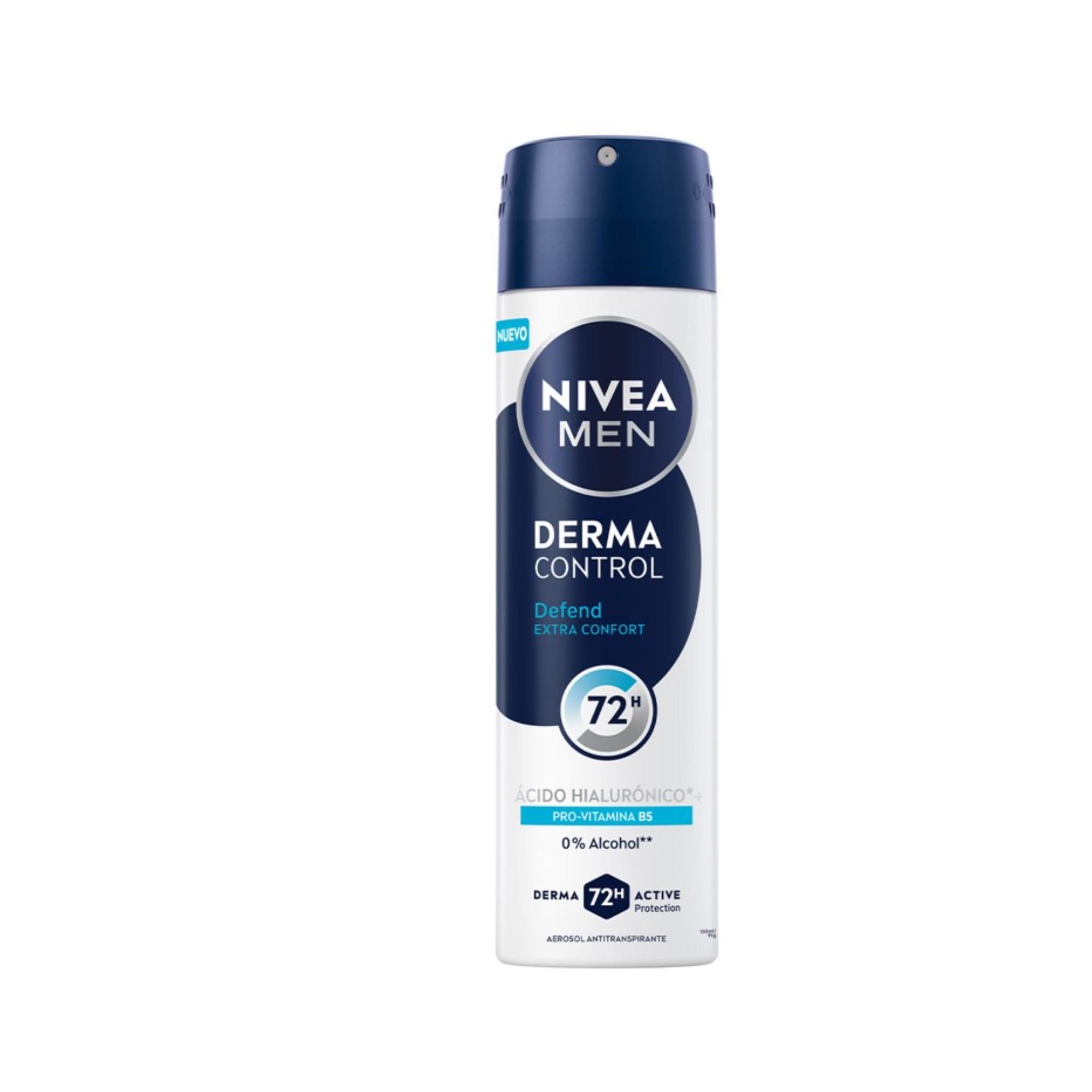 Desodorante Spray Nivea Derma Control Defend Men Hombre