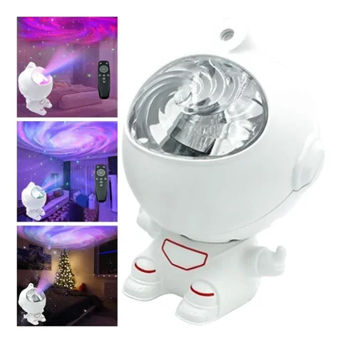 Max - Mini Proyector Astronauta De Galaxias Y Estrellas