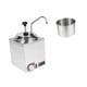thumbnail image 1 of Dispensador de queso eléctrico, calentador de salsas, fácil de limpiar, control de temperatura, calentador de acero inoxidable para queso nacho, 1 of 5