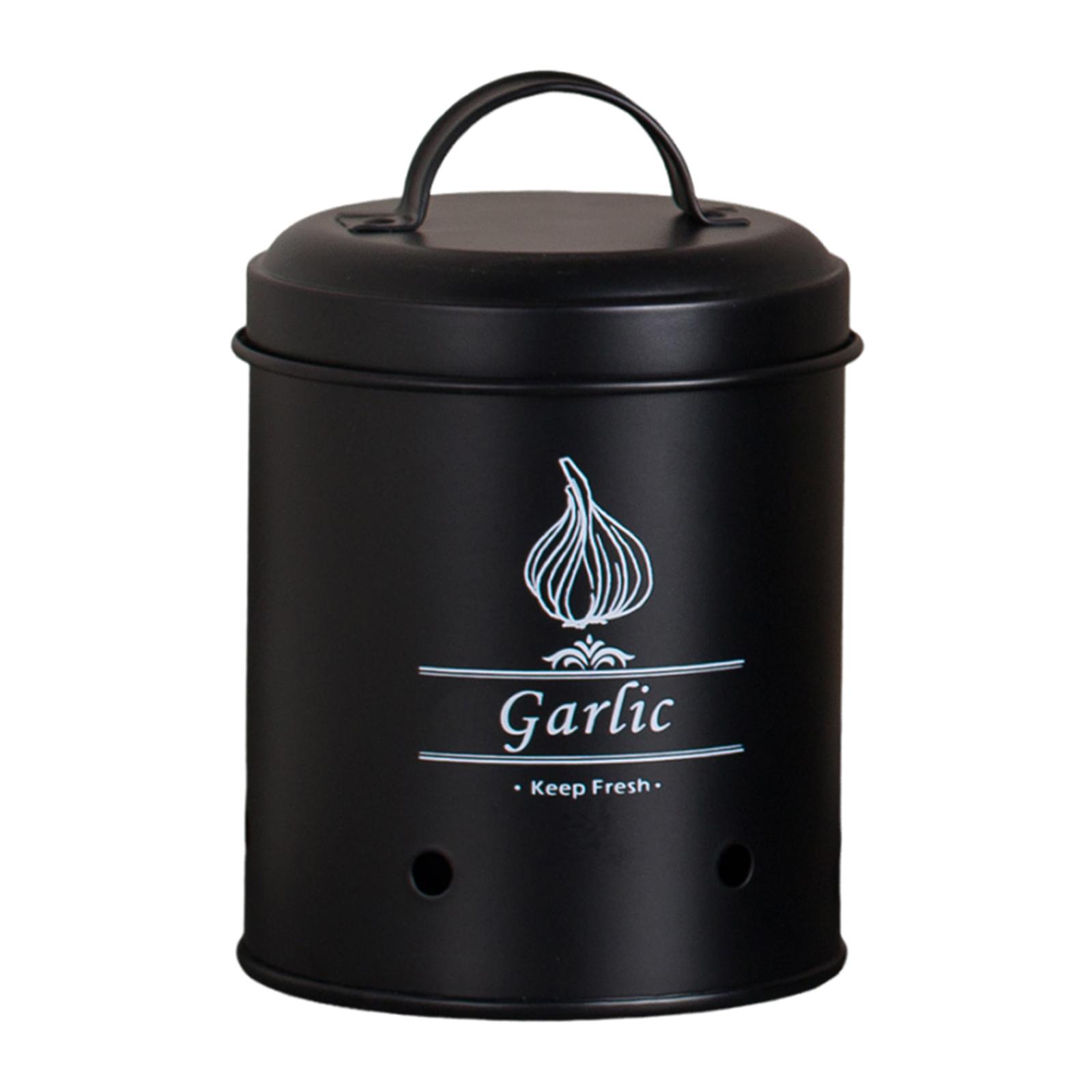 Bothyi - Lata De Almacenamiento De Verduras Para Cocina, Recipiente Para Almacenar Patatas, Cebollas Y Ajos Para Encimera S