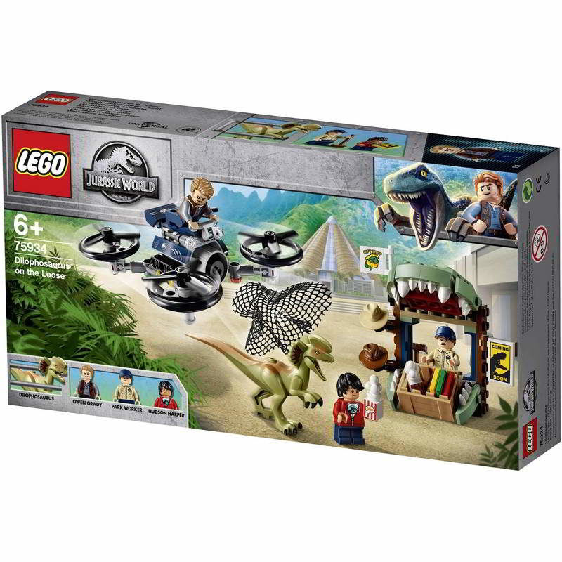 Lego - Jurassic World Dilophosaurus On The Loose