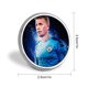thumbnail image 2 of Kevin De Bruyne-Theme Round Button Badge: Premium Metal Construction, Ideal for High-End Events 2.8 cm, 2 of 6