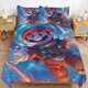 thumbnail image 1 of Super Mario 3-Piece Comforter Set for Bedroom Super Mario Bedding Set for Kids Adults Soft Microfiber Duvet Cover Set with Zipper Closure, 1 of 5