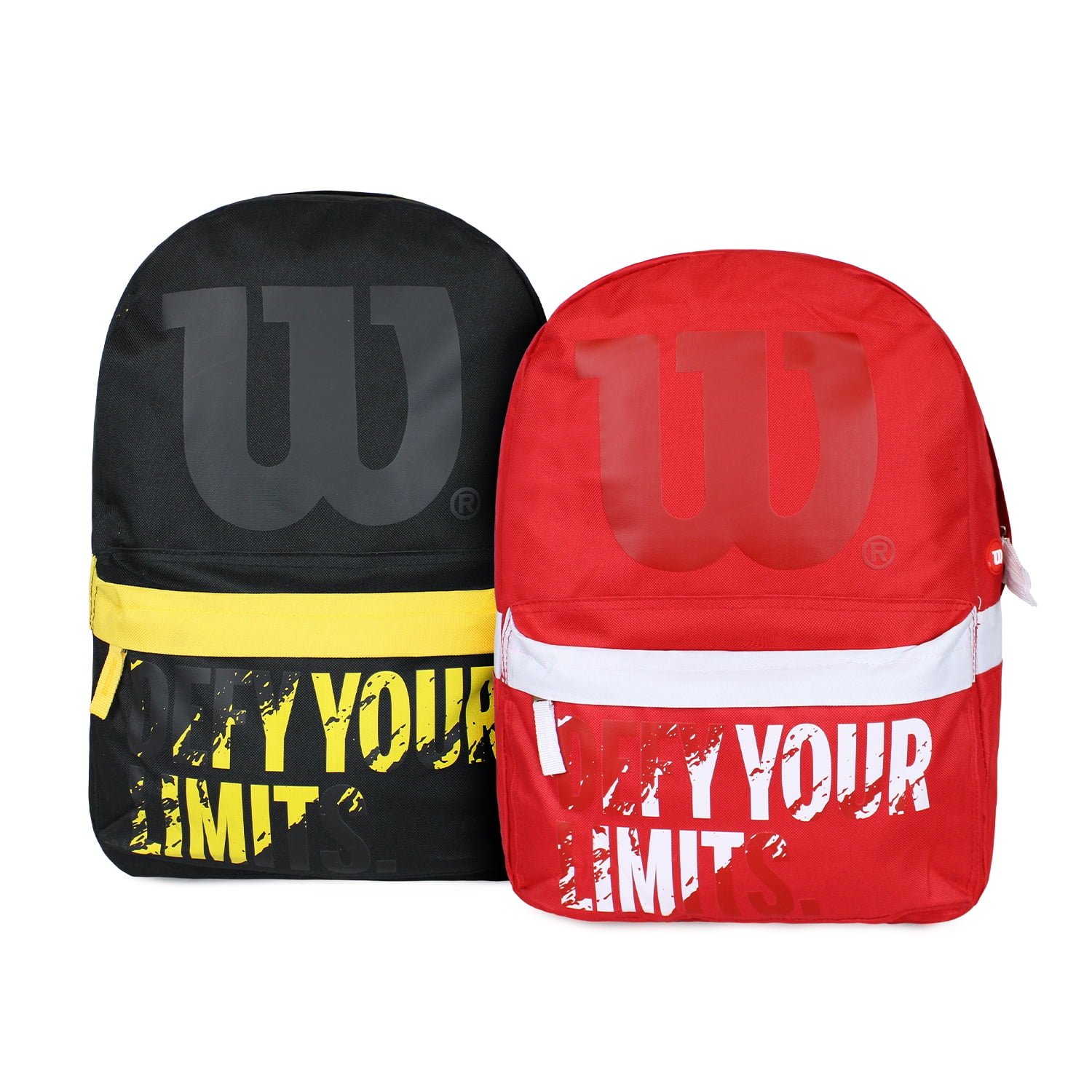 Pack Wilson 2 Mochilas Defy Roja Y Negra