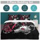thumbnail image 5 of Jujutsu Kaisen Anime Home Bed 3-piece Set Classic Japanese Anime Polyester Wash Student Dormitory Set, 5 of 5