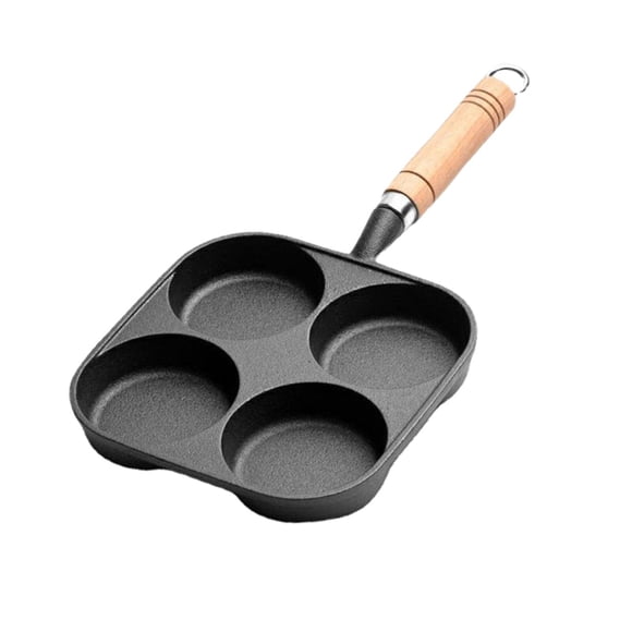 Sartén Antiadherente, Sartén Para Huevos, Sartén Dividida Para Tortilla, Hamburguesa, Estilo Exterior B